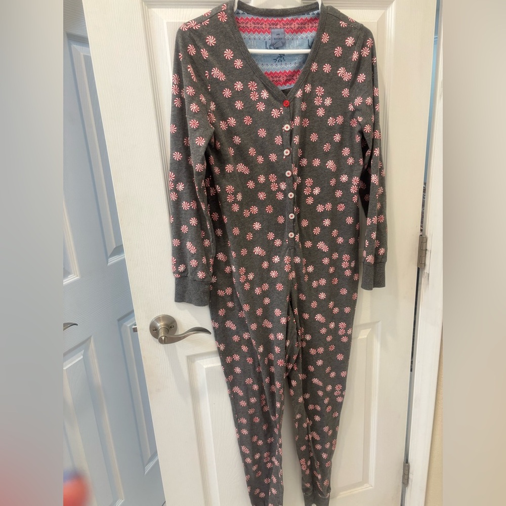 Jane and Bleeker One piece Candy Pajamas